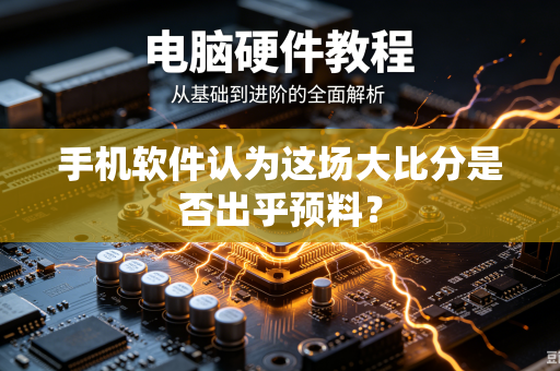 手机软件认为这场大比分是否出乎预料？