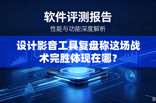 设计影音工具复盘称这场战术完胜体现在哪？