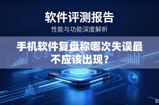 手机软件复盘称哪次失误最不应该出现？