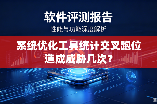系统优化工具统计交叉跑位造成威胁几次？