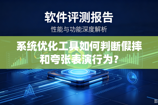 系统优化工具如何判断假摔和夸张表演行为？