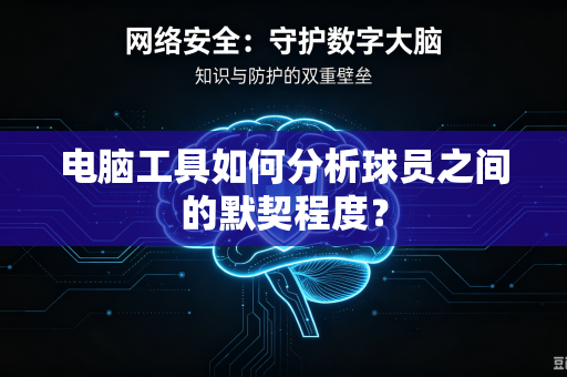 电脑工具如何分析球员之间的默契程度？