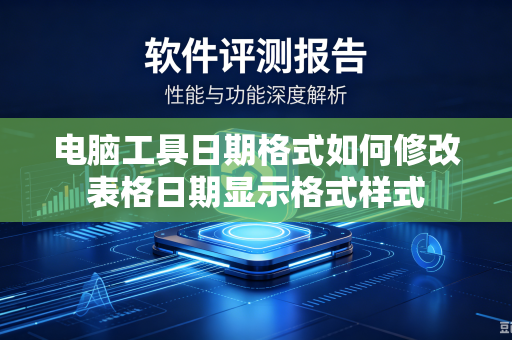 电脑工具日期格式如何修改表格日期显示格式样式