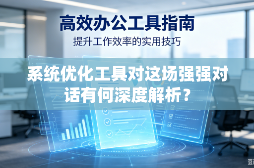 系统优化工具对这场强强对话有何深度解析？