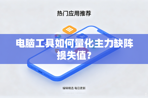 电脑工具如何量化主力缺阵损失值？