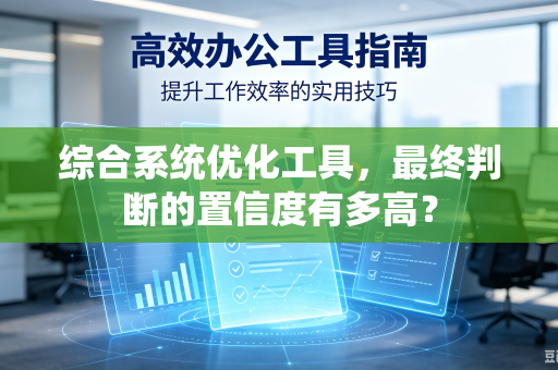 综合系统优化工具，最终判断的置信度有多高？