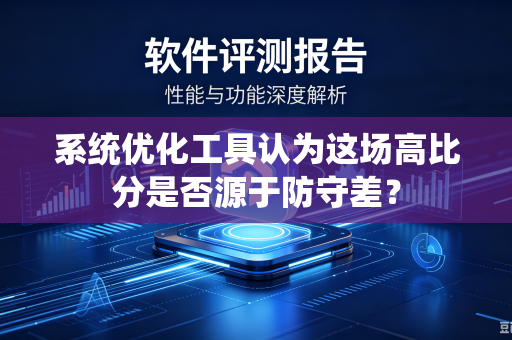 系统优化工具认为这场高比分是否源于防守差？