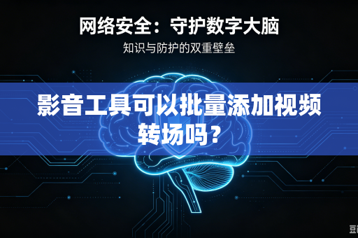 影音工具可以批量添加视频转场吗？