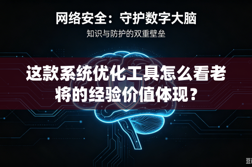 这款系统优化工具怎么看老将的经验价值体现？