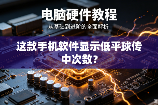 这款手机软件显示低平球传中次数？