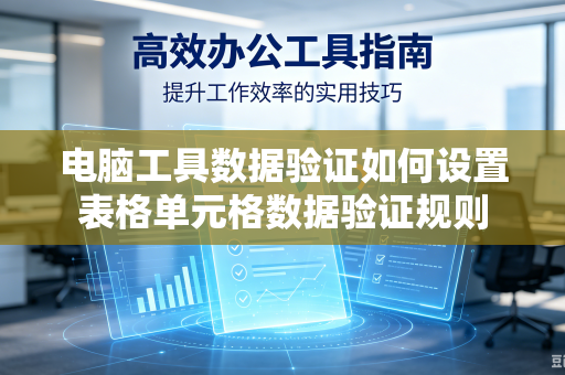电脑工具数据验证如何设置表格单元格数据验证规则