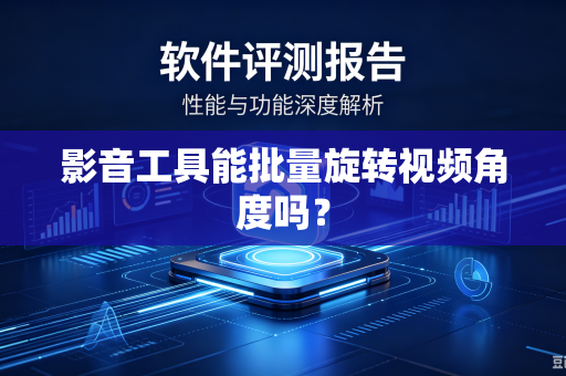 影音工具能批量旋转视频角度吗？