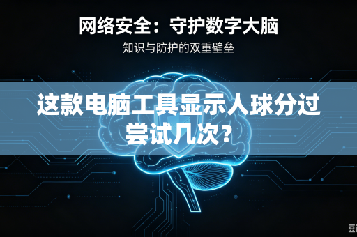 这款电脑工具显示人球分过尝试几次？