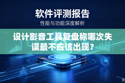 设计影音工具复盘称哪次失误最不应该出现？