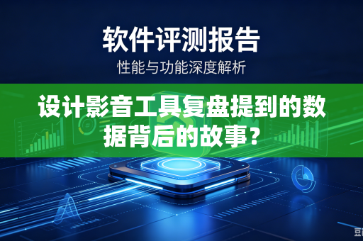 设计影音工具复盘提到的数据背后的故事？