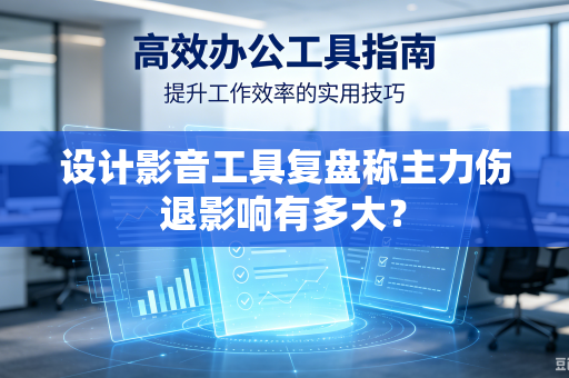 设计影音工具复盘称主力伤退影响有多大？