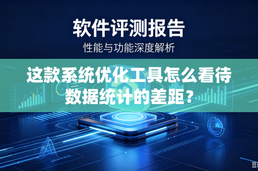这款系统优化工具怎么看待数据统计的差距？