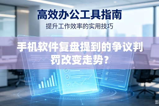 手机软件复盘提到的争议判罚改变走势？