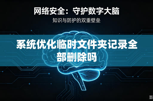 系统优化临时文件夹记录全部删除吗