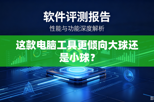 这款电脑工具更倾向大球还是小球?-第1张图片-电脑手机工具软件下载 - 免费实用工具合集 | 联启科技 这款电脑工具更倾向大球还是小球?-第1张图片-电脑手机工具软件下载 - 免费实用工具合集 | 联启科技