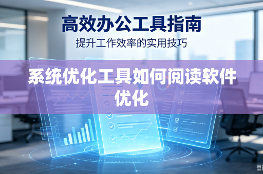 系统优化工具如何阅读软件优化