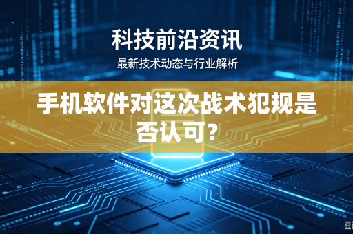 手机软件对这次战术犯规是否认可？