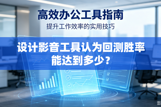 设计影音工具认为回测胜率能达到多少？