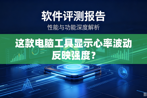 这款电脑工具显示心率波动反映强度？