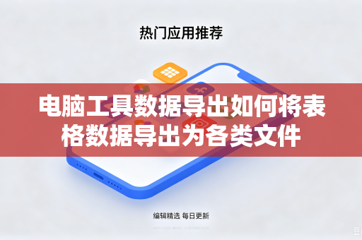 电脑工具数据导出如何将表格数据导出为各类文件