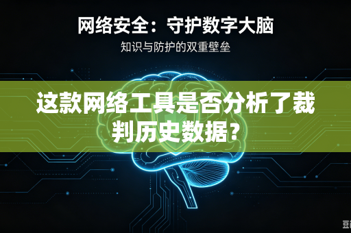 这款网络工具是否分析了裁判历史数据？