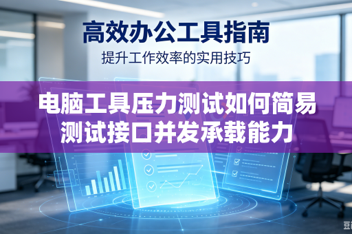 电脑工具压力测试如何简易测试接口并发承载能力