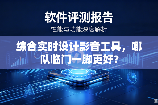 综合实时设计影音工具，哪队临门一脚更好？