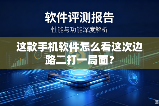 这款手机软件怎么看这次边路二打一局面？