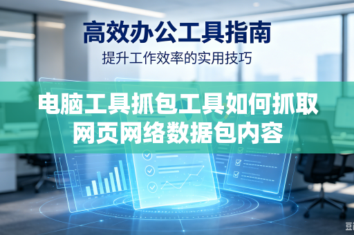 电脑工具抓包工具如何抓取网页网络数据包内容