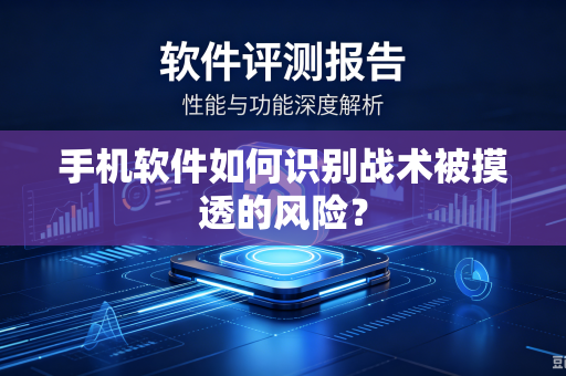 手机软件如何识别战术被摸透的风险？