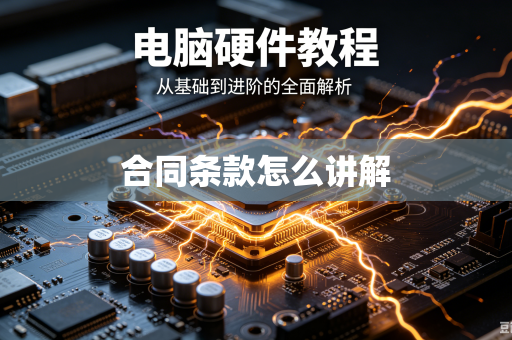 合同条款怎么讲解