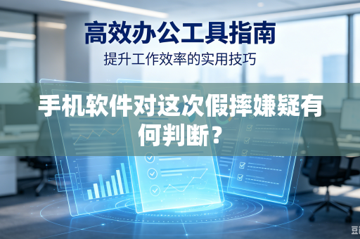 手机软件对这次假摔嫌疑有何判断？