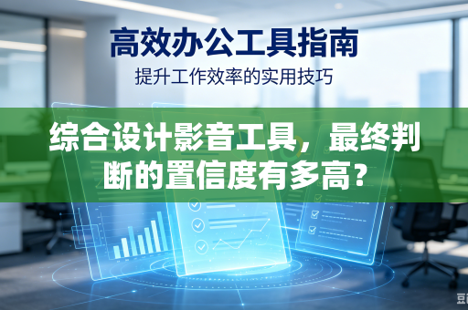 综合设计影音工具，最终判断的置信度有多高？