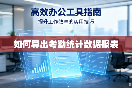如何导出考勤统计数据报表