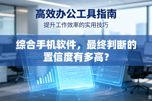 综合手机软件，最终判断的置信度有多高？