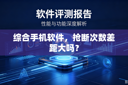 综合手机软件，抢断次数差距大吗？