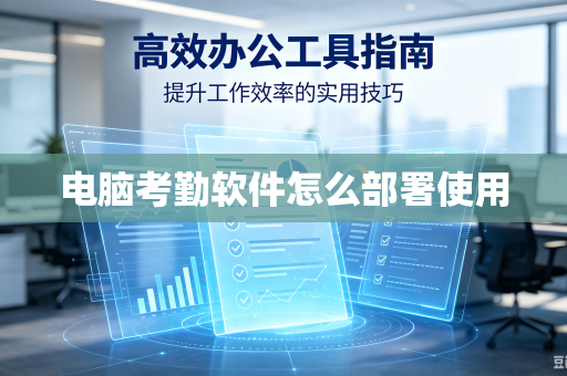 电脑考勤软件怎么部署使用