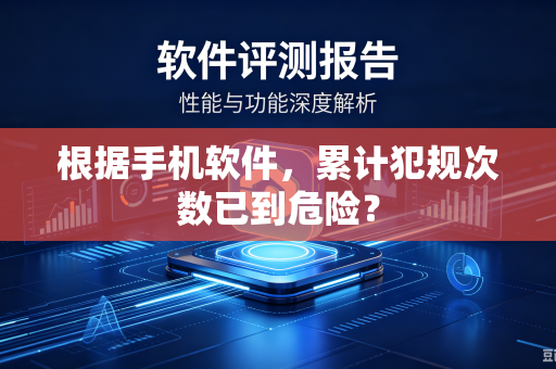根据手机软件，累计犯规次数已到危险？