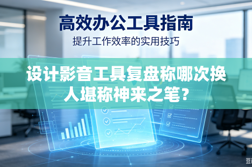 设计影音工具复盘称哪次换人堪称神来之笔？