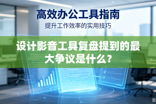 设计影音工具复盘提到的最大争议是什么？