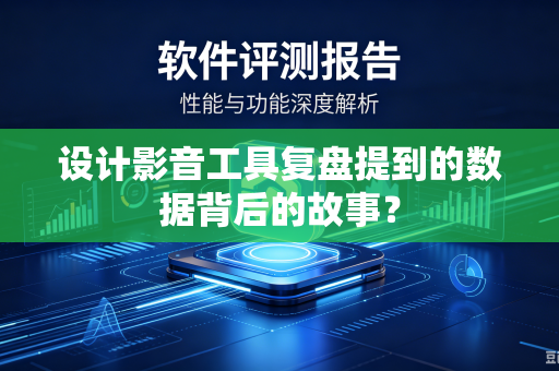 设计影音工具复盘提到的数据背后的故事？