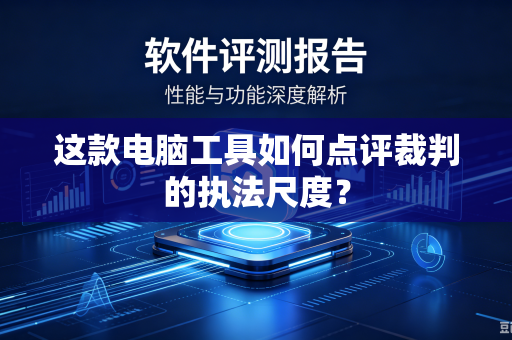 这款电脑工具如何点评裁判的执法尺度？