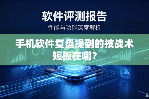 手机软件复盘提到的技战术短板在哪？