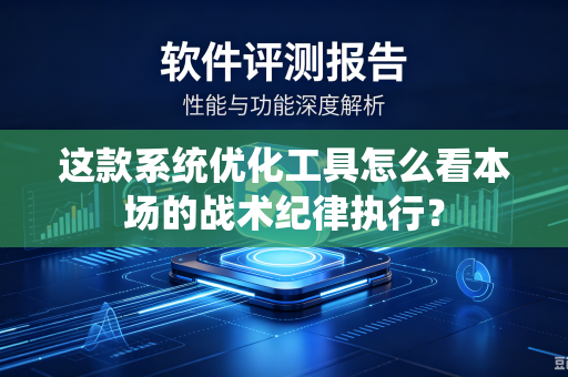 这款系统优化工具怎么看本场的战术纪律执行？