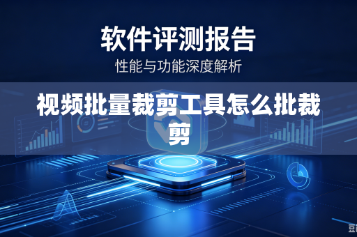 视频批量裁剪工具怎么批裁剪